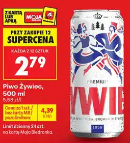 Biedronka Piwo Żywiec oferta