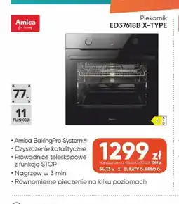 Max Elektro Piekarnik Amica ED37618B X-TYPE oferta