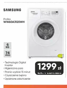 Max Elektro Pralka Samsung WW60A3120WH oferta