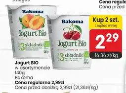 Market Point Jogurt bio z morelami Bakoma oferta