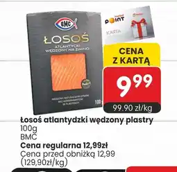 Market Point Łosoś atlantycki wędzony plastry BMC oferta