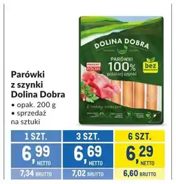 Makro Parówki z szynki Dolina Dobra oferta