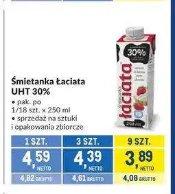 Makro Śmietanka Łaciata UHT 30% oferta
