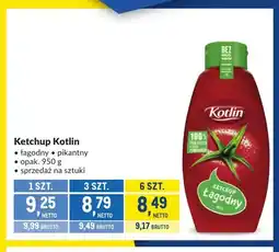 Makro Ketchup pikantny Kotlin oferta