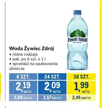 Woda Żywiec Zdrój