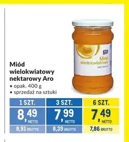 Makro Miód wielokwiatowy nektarowy Aro oferta