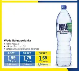 Makro Woda Nałęczowianka oferta