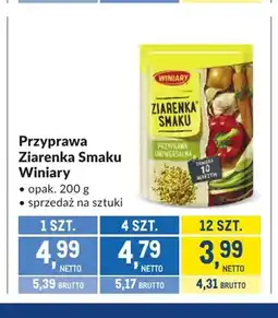 Makro Przyprawa Ziarenka Smaku Winiary oferta