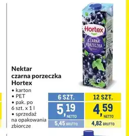Makro Nektar czarna porzeczka Hortex oferta