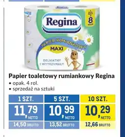 Makro Papier toaletowy rumiankowy Regina 4-pak oferta