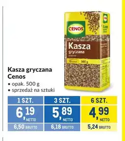 Makro Kasza gryczana Cenos oferta