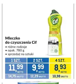 Makro Mleczko do czyszczenia Cif oferta