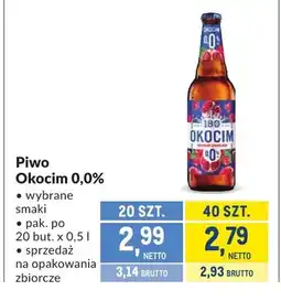 Makro Piwo bezalkoholowe Okocim oferta