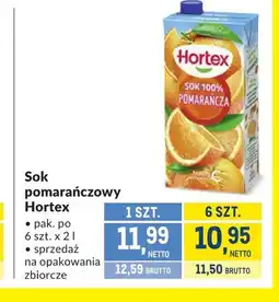 Makro Sok pomarańczowy Hortex oferta