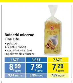 Makro Bułeczki mleczne Fine Life oferta