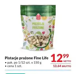 Makro Pistacje prażone Fine Life oferta