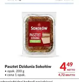 Makro Pasztet Dzidunia Sokołów oferta