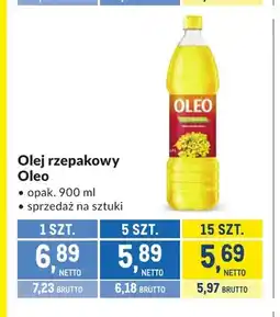 Makro Olej rzepakowy Oleo oferta