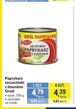 Makro Paprykarz szczeciński z łososiem Graal oferta