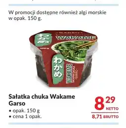 Makro Sałatka chuka Wakame Garso oferta