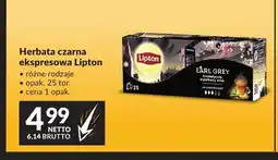 Makro Herbata czarna ekspresowa Lipton oferta