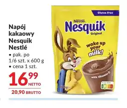 Makro Napój kakaowy Nesquik Nestlé oferta