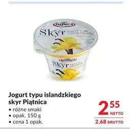 Makro Jogurt typu islandzkiego skyr Piątnica oferta