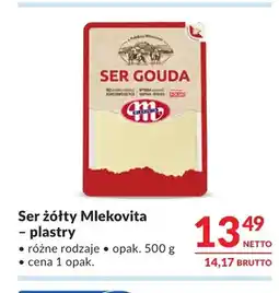 Makro Ser żółty w plastrach Mlekovita oferta