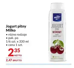 Makro Jogurt pitny Milko oferta