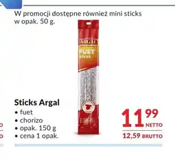 Makro Kiełbaski Sticks fuet Argal oferta