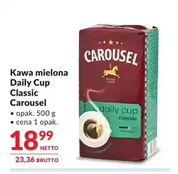 Makro Kawa mielona Daily Cup Classic Carousel oferta