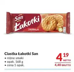 Makro Ciastka Łakotki San oferta