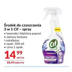 Makro Środek do czyszczenia 3 w 1 Cif spray lawenda i błękitna paproć oferta
