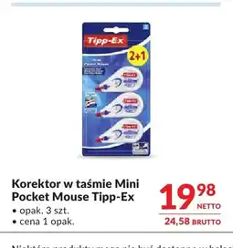 Makro Korektor w taśmie Tipp-Ex Mini Pocket Mouse 3-pak oferta