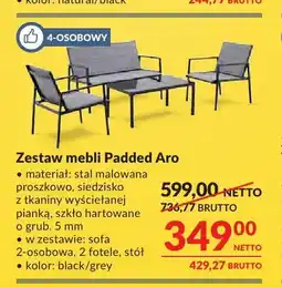 Makro Zestaw mebli Padded Aro oferta