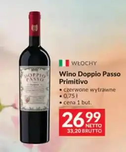Makro Wino czerwone Doppio Passo Primitivo wytrawne oferta