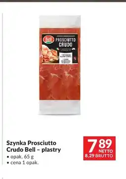 Makro Szynka Prosciutto Crudo Bell plastry oferta