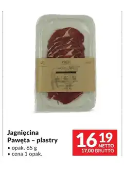 Makro Jagnięcina Pawęta plastry oferta