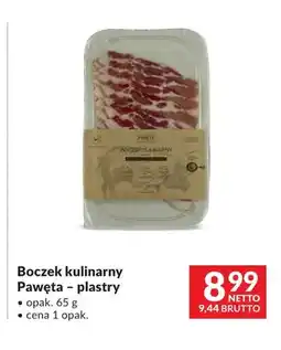 Makro Boczek kulinarny Pawęta plastry oferta