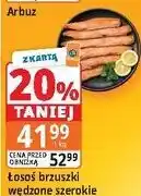 E.Leclerc Łosoś brzuszki wędzone szerokie oferta