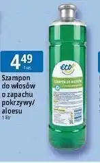 E.Leclerc Szampon do włosów o zapachu pokrzywy/aloesu Eco+ oferta