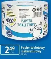 E.Leclerc Papier toaletowy makulaturowy Eco+ 68 mb oferta