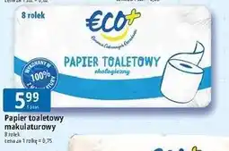 E.Leclerc Papier toaletowy ekologiczny Eco+ oferta