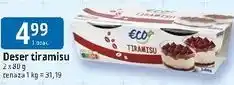 E.Leclerc Deser tiramisu Eco+ oferta