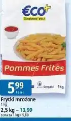 E.Leclerc Frytki mrożone Eco+ oferta