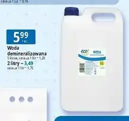 E.Leclerc Woda demineralizowana Eco+ oferta
