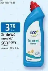 E.Leclerc Eco+ Żel do WC morski/cytrynowy oferta