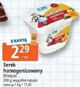 E.Leclerc Serek homogenizowany Mlekpol oferta