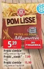E.Leclerc Frytki cienkie Pom Lisse Frites au Four Allumettes oferta