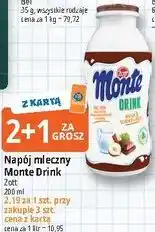 E.Leclerc Napój mleczny Monte Drink oferta